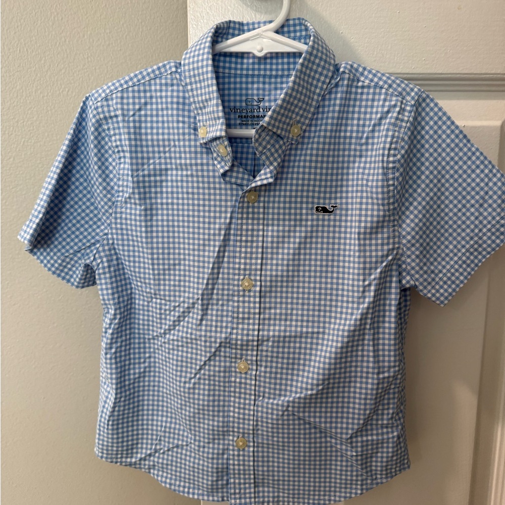 4T Vineyard vines short sleeve button up